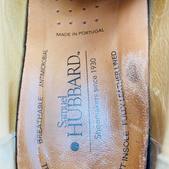 Samuel Hubbard Founder Men's Chestnut Brown Oxford M2100-041 Size 8 Vibram - Picture 9 of 11